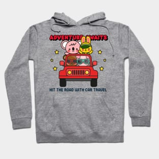 Adventure Awaits: Hit the Road with Car Travel Hoodie